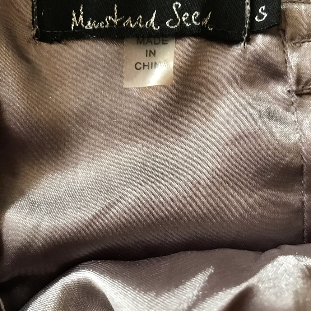 MUSTARD SEED FEATHER RUFFLE STRAPLESS DRESS - Picture 2 of 3